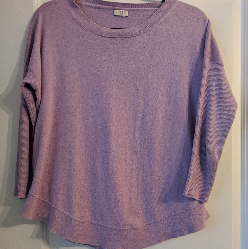 J Crew Lavendar Sweater